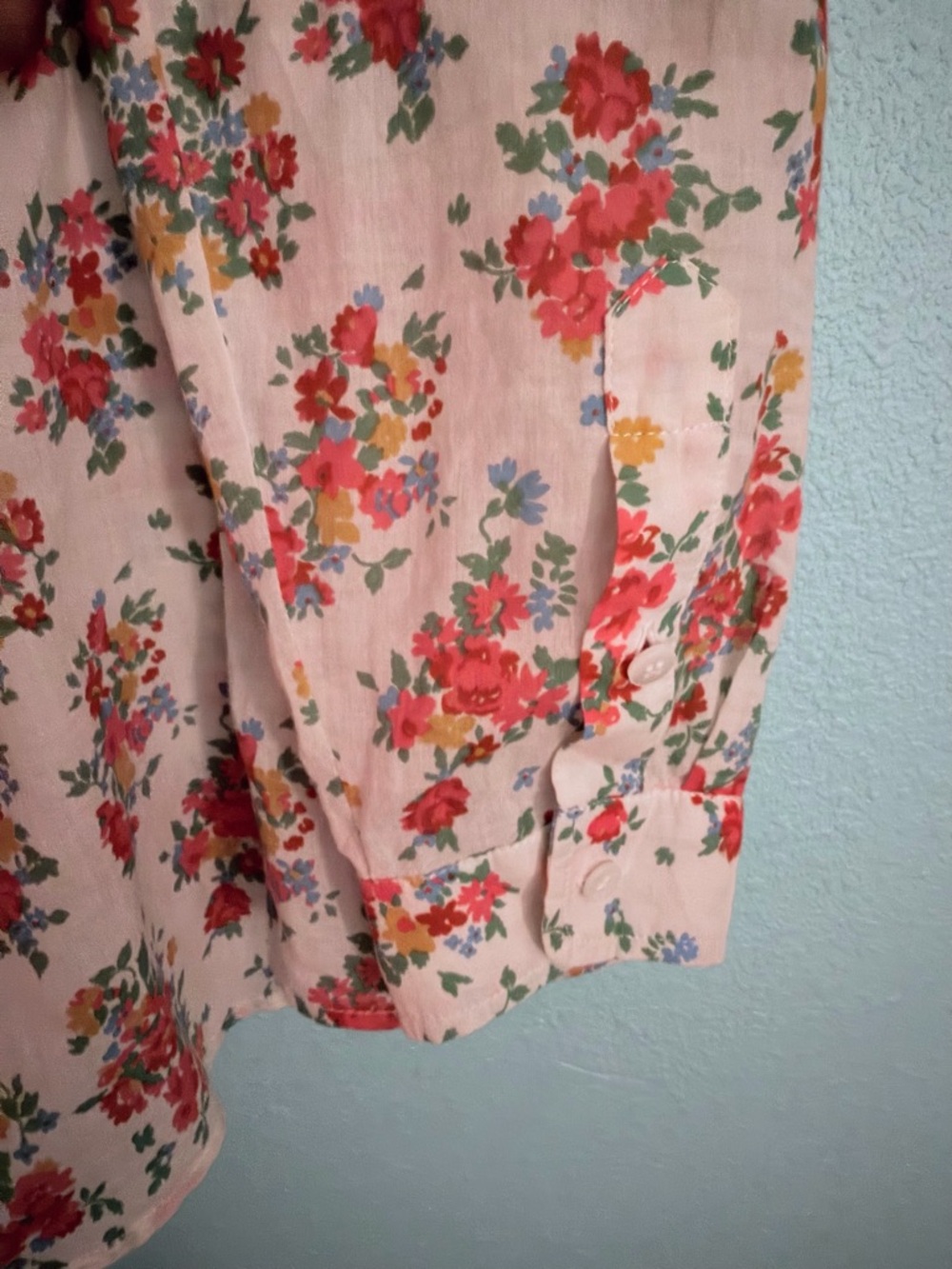 🇫🇷 Sézane Chemise Ann Shirt, Jardin Secret - Picture 5 of 8
